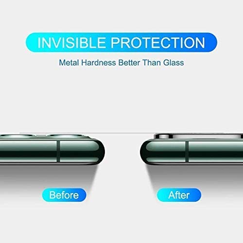 YOFO Anti Scratch Camera Lens Screen Protector 9H Camera Nano Glass for Oppo A52 (Transparent)