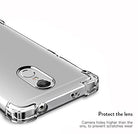 YOFO Ultra Thin Shockproof Back Cover for Mi Redmi Note 4 ((Transparent))
