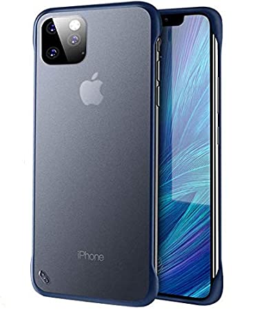 YOFO TPU Frameless case for iPhone-11Pro (BLUE)