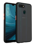 YOFO Matte Finish Smoke Back Cover with Full Camera Lens Protection for Realme 2