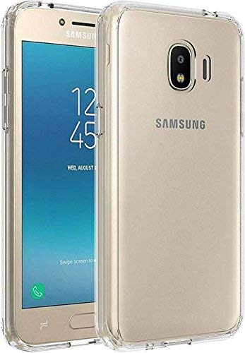 Yofo Back Cover for Samsung J2 (2018) Transparent Back Cover Ultra Thin (Transparent)
