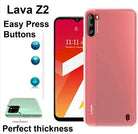 YOFO Back Cover for Lava Z2 (Flexible|Silicone|Transparent)