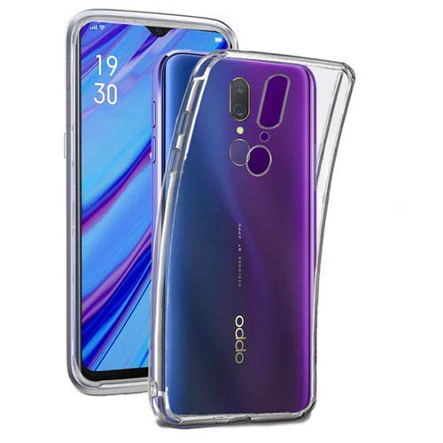 YOFO Back Cover for Oppo A9 (2018) (Flexible|Silicone|Transparent)