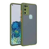 YOFO Matte Finish Smoke Back Cover with Full Camera Lens Protection for Realme 7i / C17