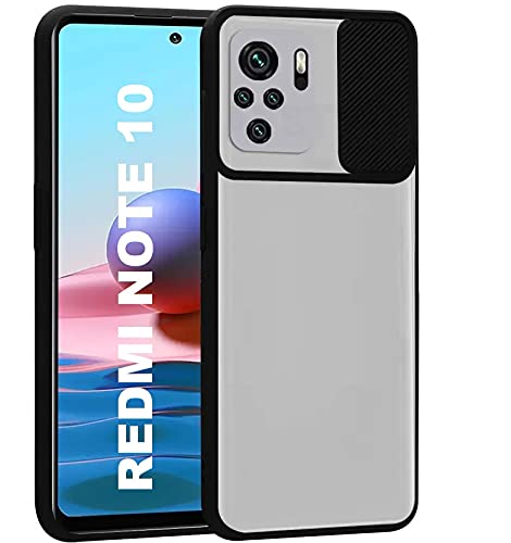 YOFO Camera Shutter Back Cover For Redmi Note 10 Pro/ Note 10 Pro Max, Smart Case With Free Mobile Stand