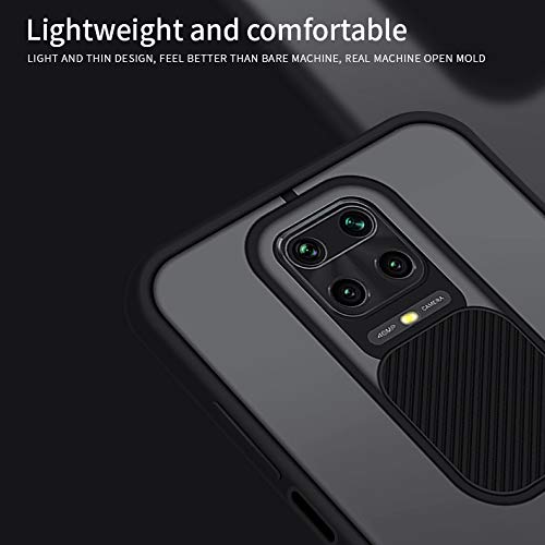 YOFO Camera Shutter Back Cover For Redmi Note 9 Pro/ Note 9Pro Max / POCO M2 Pro, Smart Case