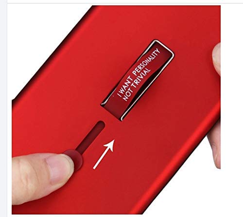 YOFO Fashion Case Full Protection Back Cover for MI REDMI Note 8(RED)