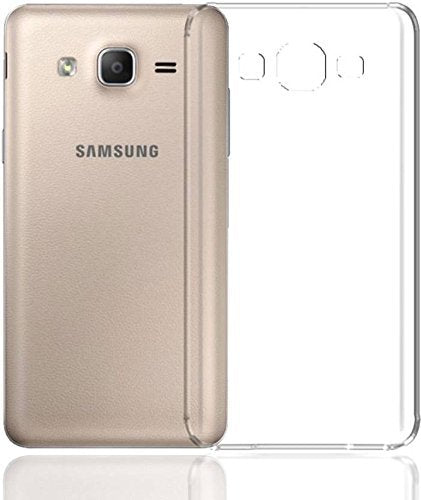 YOFO Soft Clear Back Cover for Samsung On7 / On7 Pro Back Cover (Transparent)