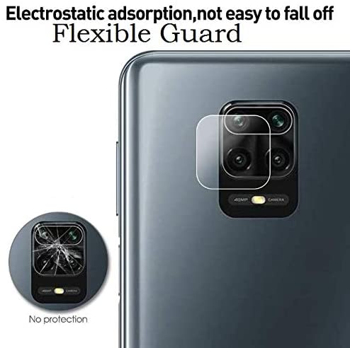 YOFO Anti Scratch Camera Lens Screen Protector 9H Camera Nano Glass for MI Redmi Note 9 Pro / Note 9 Pro Max / POCO M2 Pro (Transparent)