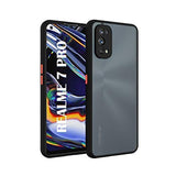 YOFO Matte Finish Smoke Back Cover with Full Camera Lens Protection for Realme 7Pro