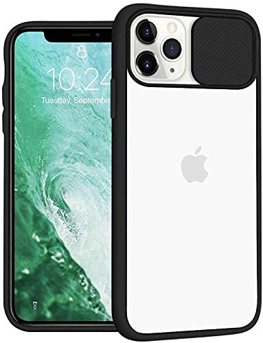 YOFO Shutter Design Shockproof Back Cover for iPhone 11 Pro Max Soft Durable Shutter Translucent Smoke Case Cover for iPhone 11 Pro Max Shutter