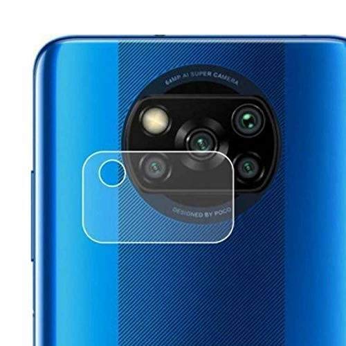YOFO Anti Scratch Camera Lens Screen Protector 9H Camera Nano Glass for Poco X3 Pro (Transparent)