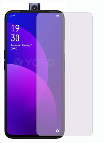 YOFO Anti Glare Matte Finish Anti-Fingerprint 9H Hammer Glass Screen Protector for Vivo V15 / Oppo F11 Pro