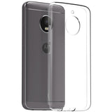 YOFO Soft Clear Back Cover For Motorola Moto E4 Plus (Transparent)