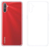 YOFO Silicon Transparent Back Cover for Realme C3 Shockproof Bumper Corner with Ultimate Protection