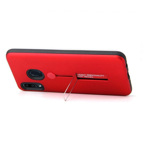 YOFO Fashion Case Full Protection Back Cover for Samsung M30(RED)