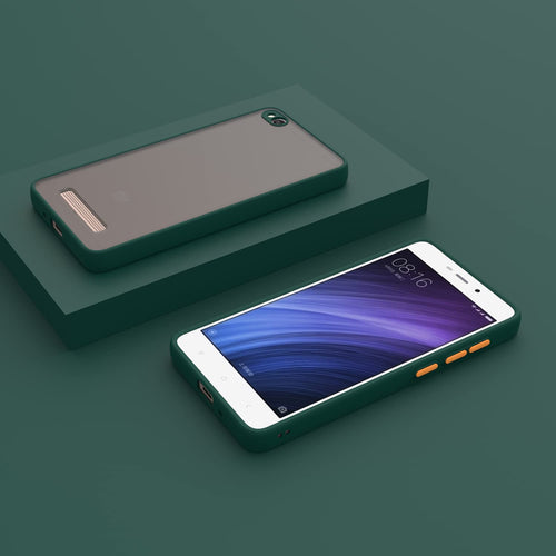 YOFO Matte Finish Smoke Back Cover With Camera Lens Protection for Mi 5A
