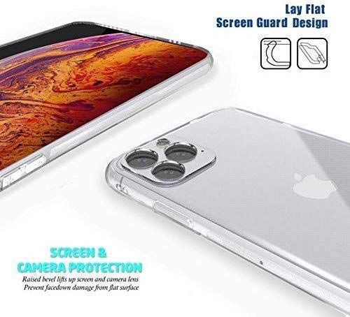YOFO Professional Full Protection Back Cover for Apple iPhone 11 Pro MAX (Transparent) 6.5 Inch