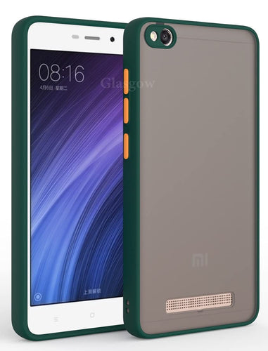 YOFO Matte Finish Smoke Back Cover With Camera Lens Protection for Mi 5A