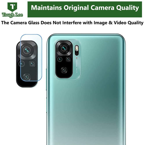YOFO Anti Scratch Camera Lens Screen Protector 9H Camera Nano Glass for Mi Redmi Note 10 (Transparent)