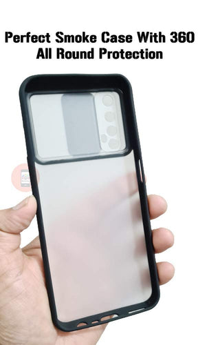 YOFO Camera Shutter Back Cover For Realme 7 / Narzo 20 Pro , Professional Smart Case