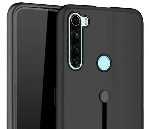 YOFO Fashion Case Full Protection Back Cover for MI REDMI Note 8(Black)