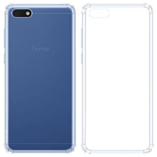 YOFO Back Cover for Honor 7s (Flexible|Silicone|Transparent |Shockproof)