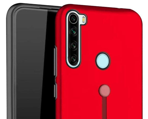 YOFO Fashion Case Full Protection Back Cover for MI REDMI Note 8(RED)