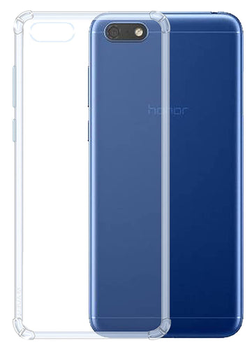 YOFO Back Cover for Honor 7s (Flexible|Silicone|Transparent |Shockproof)