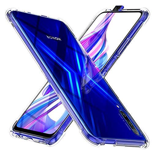 YOFO Honor 9X Transparent Back Cover (Transparent) Soft Clear Back Cover