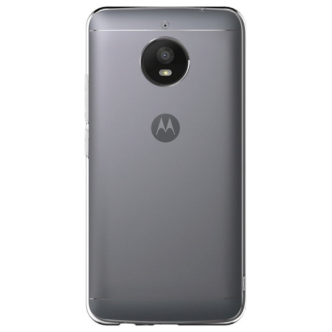 YOFO Soft Clear Back Cover For Motorola Moto E4 Plus (Transparent)