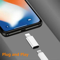 YOFO USB-C Female to Lightning Cable Adapter Type-C Male For iOS Device (Lightning to Type-C)