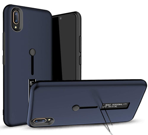 YOFO Fashion Case Full Protection Back Cover for Samsung M10 (BLUE)