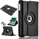 YOFO iPad Pro (10.5-inch) /iPad Air 3 2019 Case, 360 Degree Rotating Stand Folio Case PU Leather Rotating Stand Cover (Black)