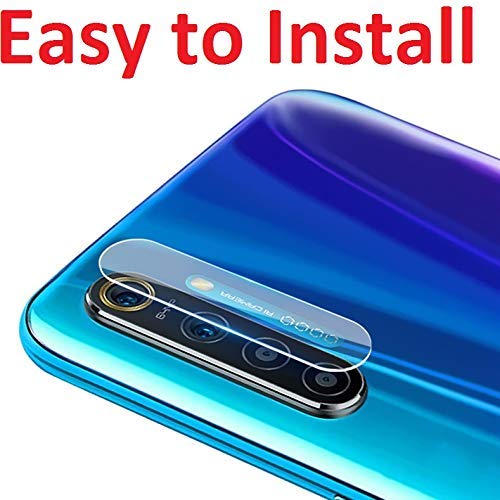 YOFO Anti Scratch Camera Lens Screen Protector 9H Camera Nano Glass for Realme 6 (Transparent)
