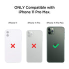 YOFO Professional Full Protection Back Cover for Apple iPhone 11 Pro MAX (Transparent) 6.5 Inch