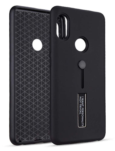 YOFO Black Fashion Case Full Protection Back Cover for MI REDMI Note 7 / 7S / Note 7 PRO Black