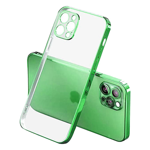 YOFO Ultra Thin Fashion Soft Silicon Electroplated Transparent Laser Plating Luxury Cover Case For Apple iPhone 12 Pro(6.1)