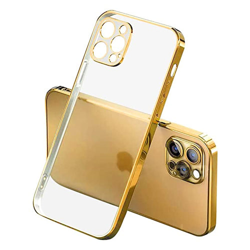 YOFO Ultra Thin Fashion Soft Silicon Electroplated Transparent Laser Plating Luxury Cover Case For Apple iPhone 12 Pro(6.1)