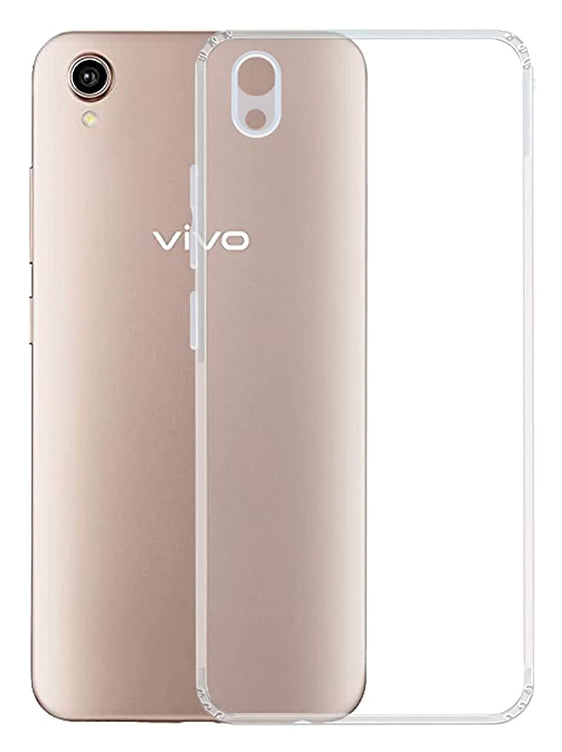 YOFO Back Cover for Vivo Y90 (Flexible|Silicone|Transparent|Dust