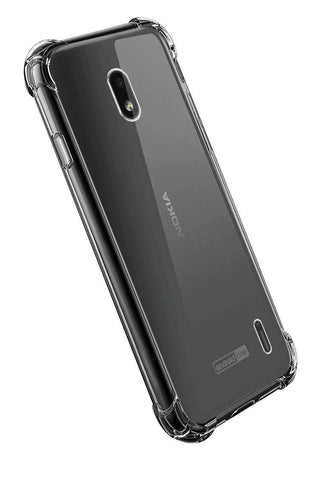 YOFO Transparent All Sides Protection Back Cover for Nokia 2.2 (Transparent)