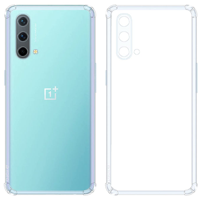 YOFO Back Cover for OnePlus Nord CE (5G) (Flexible|Silicone|Transparent |Shockproof)