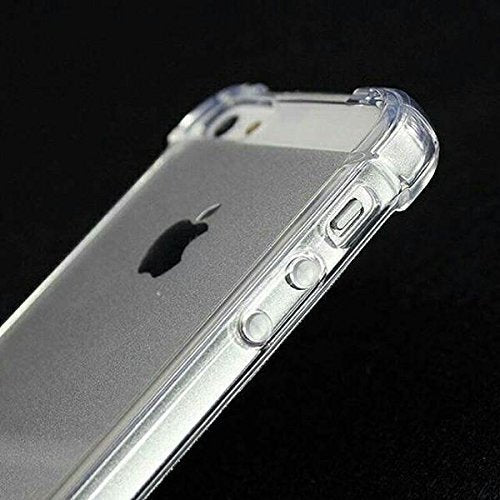 YOFO Ultra Thin Shockproof Back Cover for iPhone 5 /5S ((Transparent))