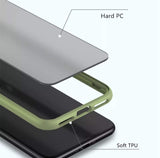 YOFO Matte Finish Smoke Back Cover with Full Camera Lens Protection for OnePlus 8T