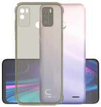 YOFO Back Cover for Micromax in 1B (Flexible|Silicone|Smoke Transparent |Shockproof)