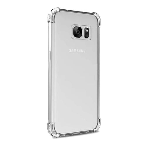 YOFO Shockproof HD Transparent Back Cover for Samsung Galaxy S6 (Transparent)