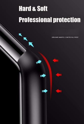 YOFO TPU Frameless case for OnePlus 6T(Blue)