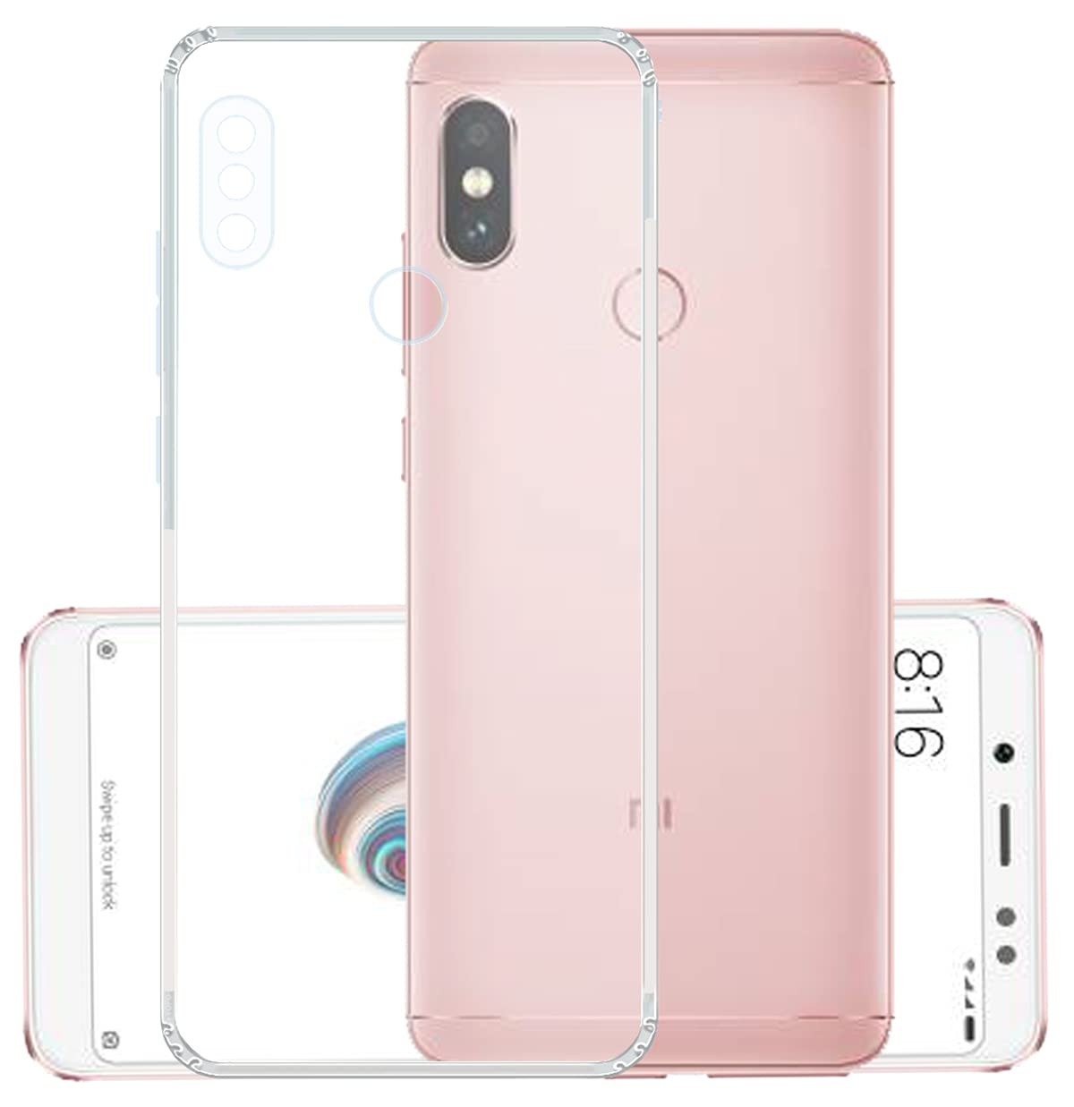 YOFO Back Cover for Mi Redmi Note Pro (Flexible|Silicone