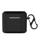 YOFO Silicon Cover Case Compatible with Boat Air Dopes TWS 402 / 408 | Shockproof, Washable | No Bluetooth (Only Cover) (Black)