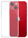 YOFO Back Cover for Apple iPhone 13 (6.1) (Flexible|Silicone|Transparent|Camera Protection|DustPlug)
